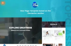 TopClass – Business & Agency Template Kit