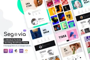 Segovia – A Minimal Portfolio And Blog Theme