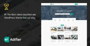 Adifier v3.9.8 – Classified Ads WordPress Theme