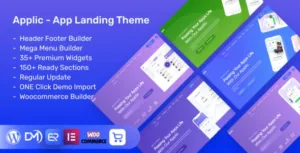 Applic v2.1.0 – App Landing WordPress Theme