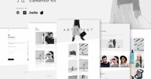 Artistant – Creative Photography Portfolio Elementor Template Kit