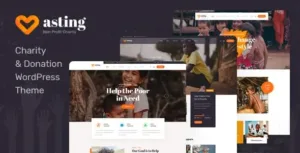 Asting v1.2.4 – Charity & Donation WordPress Theme