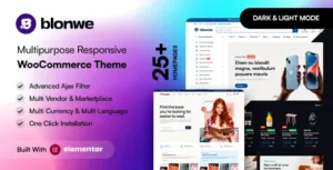 Blonwe v1.2.5 – Multipurpose WooCommerce Theme