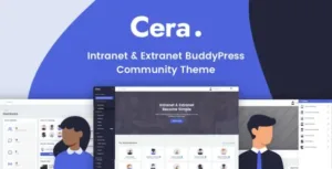 Cera v1.2.1 – Intranet Document Sharing, Community Knowledge Base & E-learning Theme
