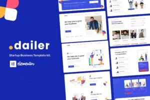 Dailer – Startup Elementor Template Kit