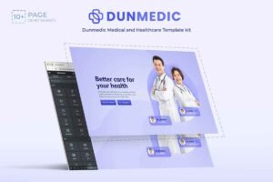 Dunmedic – Medical & Healthcare Elementor Template Kit