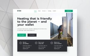 Evex – Heat Pumps & Renewable Energy Elementor Template Kit