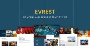 Evrest – Company & Business Elementor Template Kit