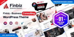 Finbiz v2.1.7 – Consulting Business WordPress Theme