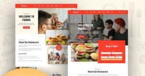Foodie – Fast Food Elementor Template Kit