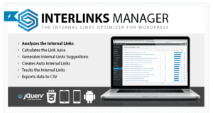Interlinks Manager v1.41 – The Best Internal Linking Plugin for WordPress