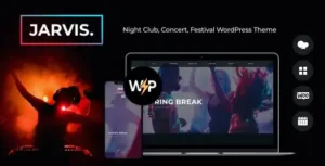 Jarvis v1.8.14 – Night Club, Concert, Festival WordPress Theme