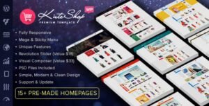 KuteShop v4.2.7 – Multipurpose WooCommerce WordPress Theme