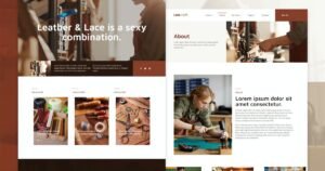 Leacraft – Handmade Crafts Elementor Template Kit