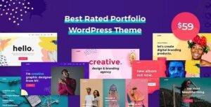 Leedo – Modern, Colorful & Creative Portfolio WordPress Theme 2.0.0