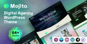 Mojito v1.0.0 – Digital Agency WordPress Theme