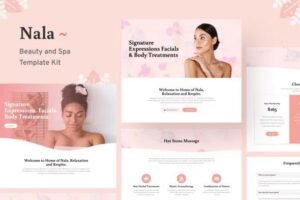 Nala – Beauty & Spa Template Kit