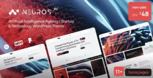 Neuros v2.1.1 | AI Agency & Technology WordPress Theme