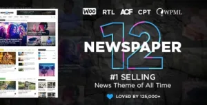 Newspaper v12.7.1 – WordPress News Magazine Theme