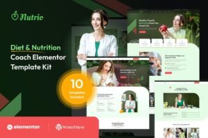 Nutrio – Diet & Nutrition Coach Template Kit