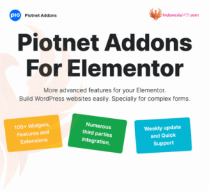 [Lisensi Original / Resmi] Pafe – Piotnet Addons for Elementor Lifetime