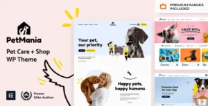 PetMania by Vamtam v16 – Pet Care Shop Ecommerce WordPress Theme