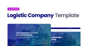 Rolso – Logistic Company Elementor Template Kit