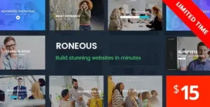 Roneous v2.1.2 – Creative Multi-Purpose WordPress Theme