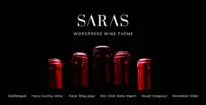 Saras v1.9 – Wine WordPress Theme