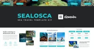 Sealosca – Sea Adventure Travel Template Kit