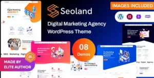 Seoland v2.7.0 – SEO And Digital Marketing Agency WordPress Theme