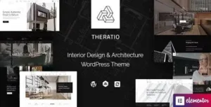 Theratio v1.3.8.3 – Architecture & Interior Design Elementor WordPress Theme