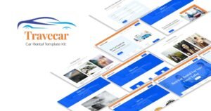 Travecar – Car Rental Elementor Template Kit