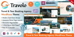 Travolo v1.1.0 – Travel Agency & Tour Booking WordPress Theme