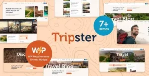 Tripster v1.0.9 – Travel & Lifestyle WordPress Blog