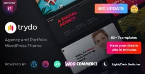 Trydo v1.6.2 – Agency & Portfolio Theme