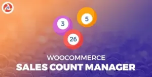 WooCommerce Sales Count Manager v1.0