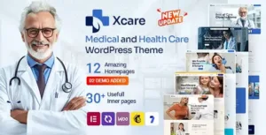 Xcare v6.0 – Medical and Health Care WordPress Theme
