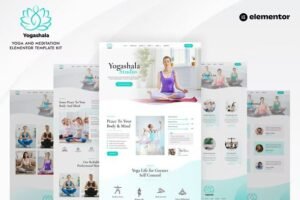 Yogashala – Yoga & Meditation Elementor Template Kit