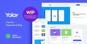 Yolox v1.0.14 | Business & Startup Blog WordPress Theme