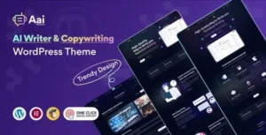 Aai – AI Writer & AI Copywriting Landing Page Theme 1.0.0