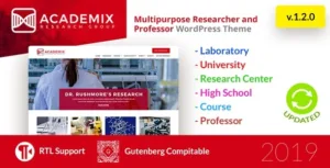 Academix – Multipurpose WordPress Theme 1.2.1