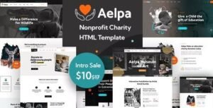 Aelpa – Nonprofit Charity WordPress Theme 1.3