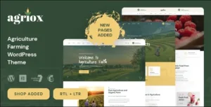 Agriox – Agriculture Farming WordPress Theme 1.3.0