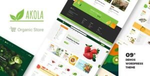 Akola – Organic & Food Store WordPress Theme 1.0.8