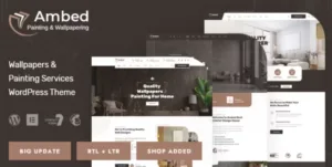 Ambed – Wallpapers & Painting Services WordPress Theme 1.1