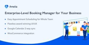 Amelia v8.3.2 – Enterprise-Level Appointment Booking WordPress Plugin