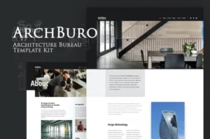 ArchBuro – Architecture Bureau Template Kit