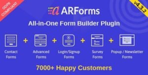 ARForms v6.6 (+Addons) – WordPress Form Builder Plugin