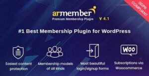 ARMember v6.9.11 (+Addons) – WordPress Membership Plugin
